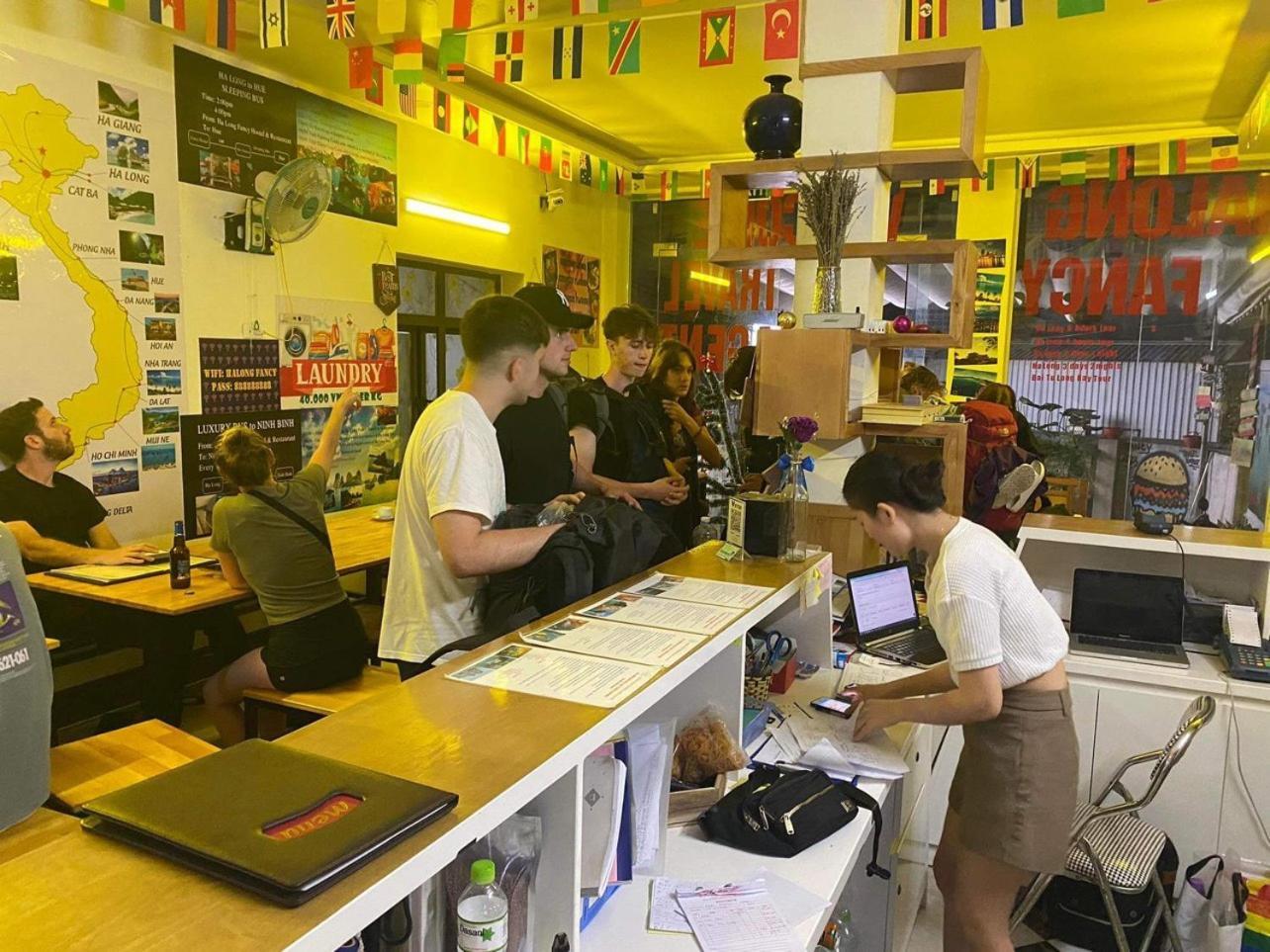 Ha Long Fancy Hostel With Vegetarian And Vegan Restaurant Exterior photo
