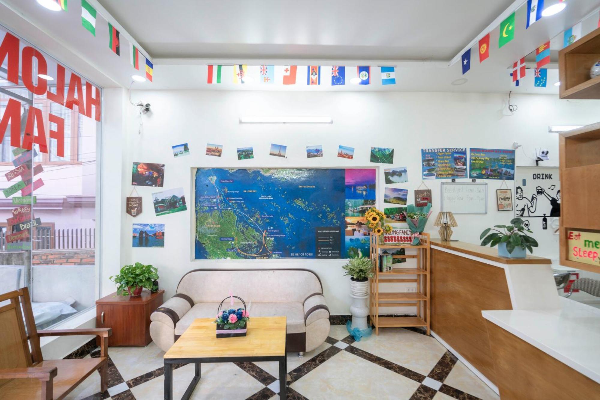 Ha Long Fancy Hostel With Vegetarian And Vegan Restaurant Exterior photo